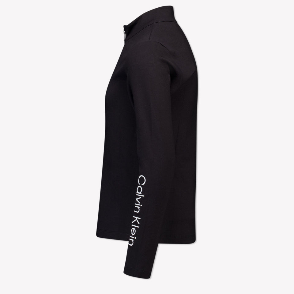 Calvin Klein Kids Girls  T-Shirt Black