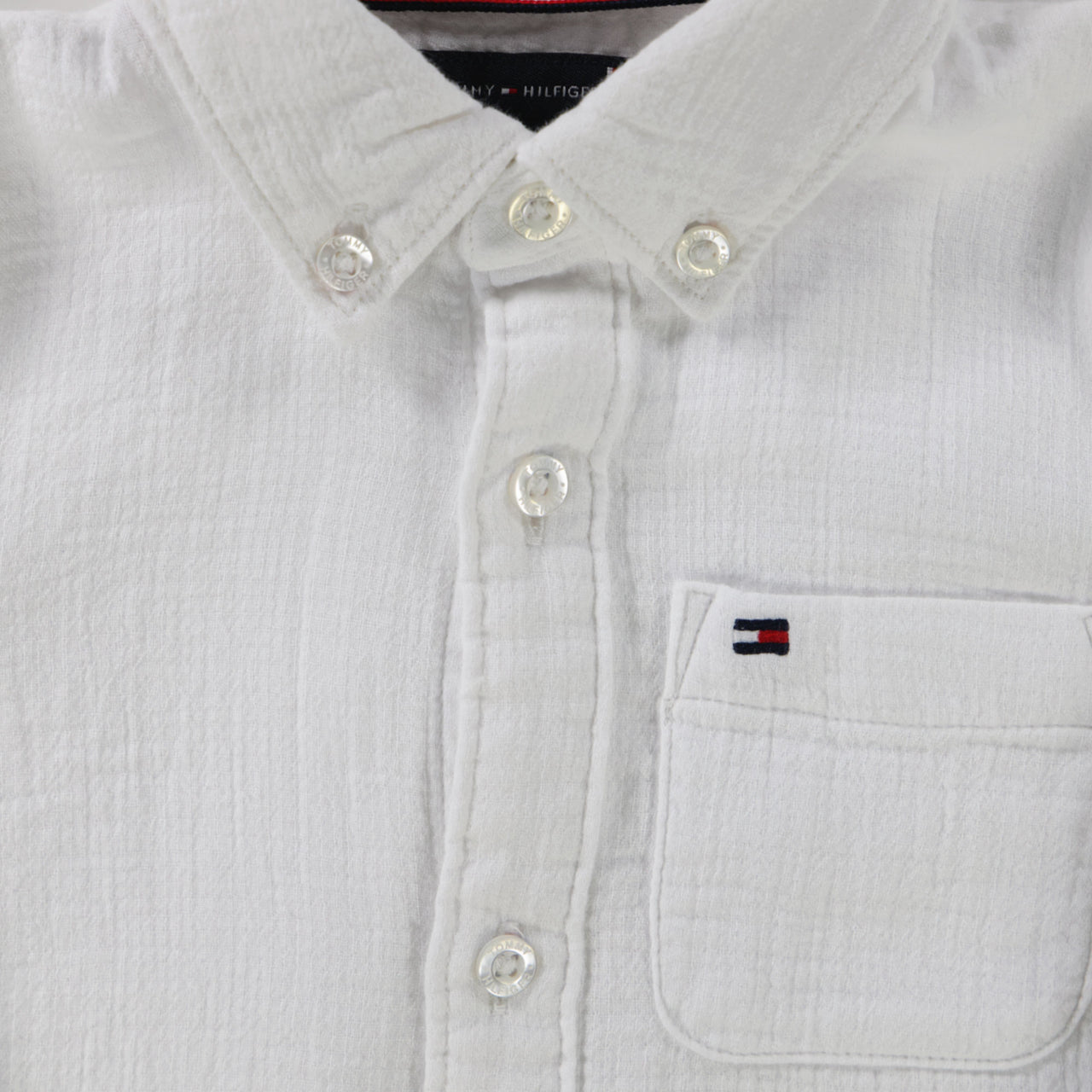Tommy Hilfiger Baby Jongens Blouse In Wit