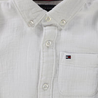 Tommy Hilfiger Baby Jongens Blouse In Wit
