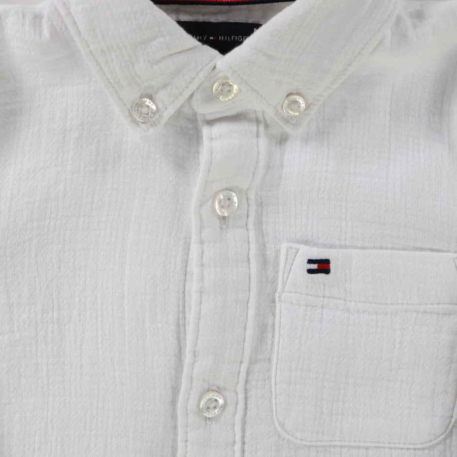 Tommy Hilfiger Baby Jongens Blouse In Wit