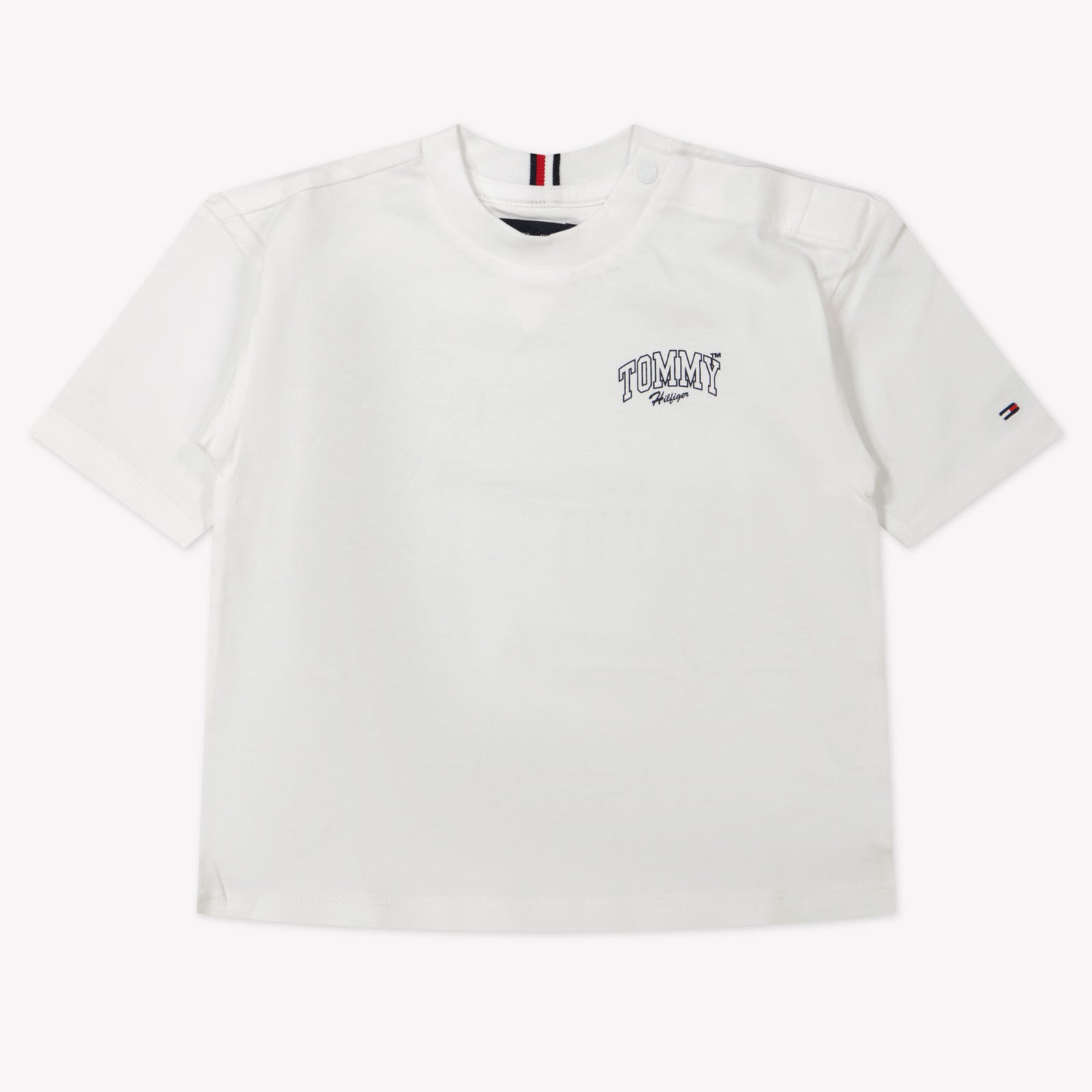 Tommy Hilfiger Baby Jongens T-Shirt In Wit