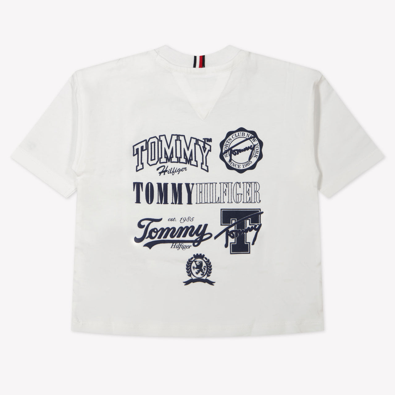 Tommy Hilfiger Baby Jongens T-Shirt In Wit