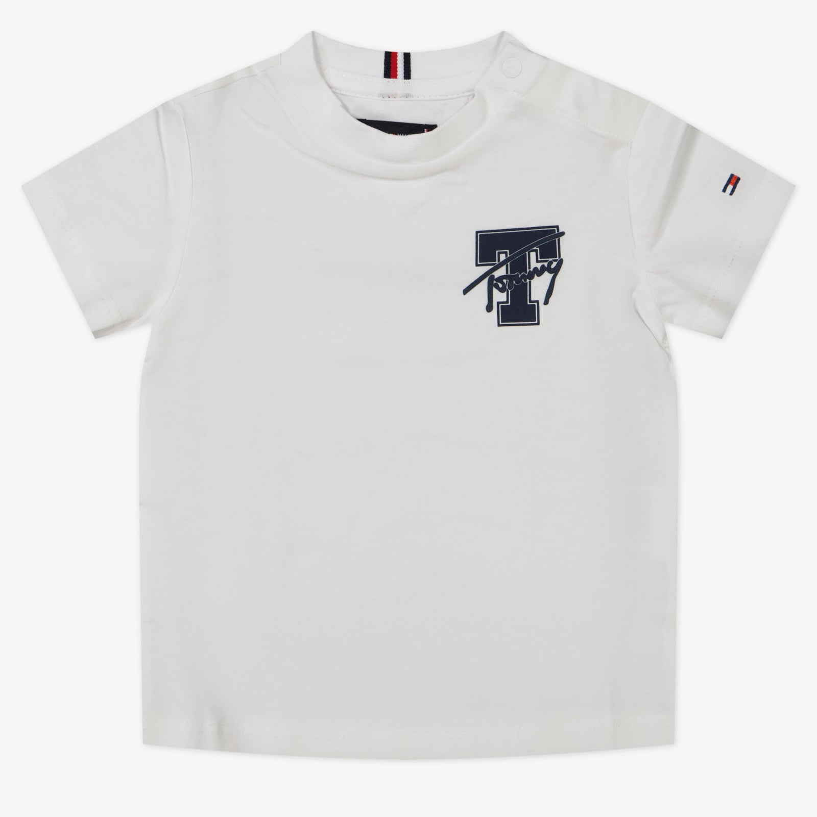 Tommy Hilfiger Baby Jongens T-Shirt In Wit