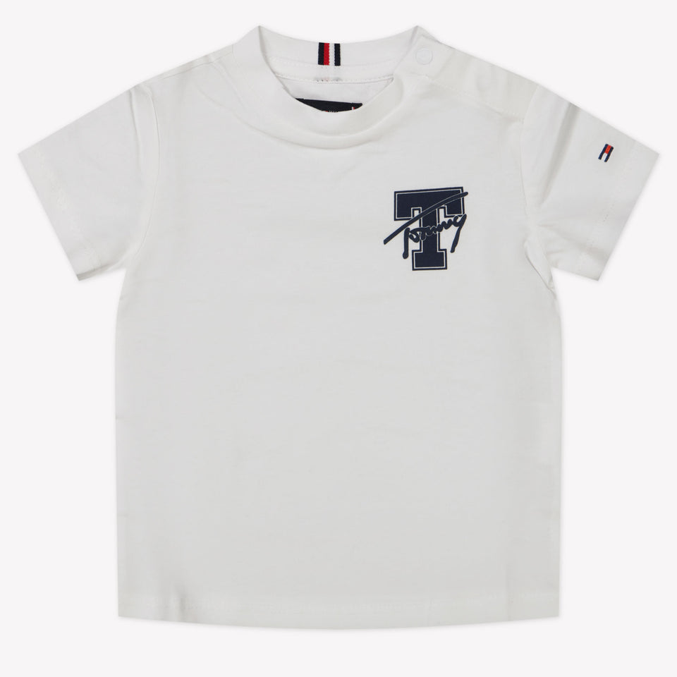 Tommy Hilfiger Baby Boys T-Shirt  White