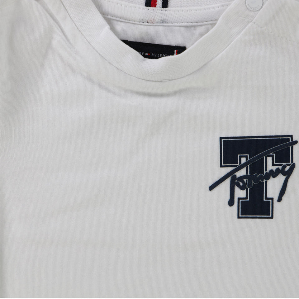 Tommy Hilfiger Baby Boys T-Shirt  White