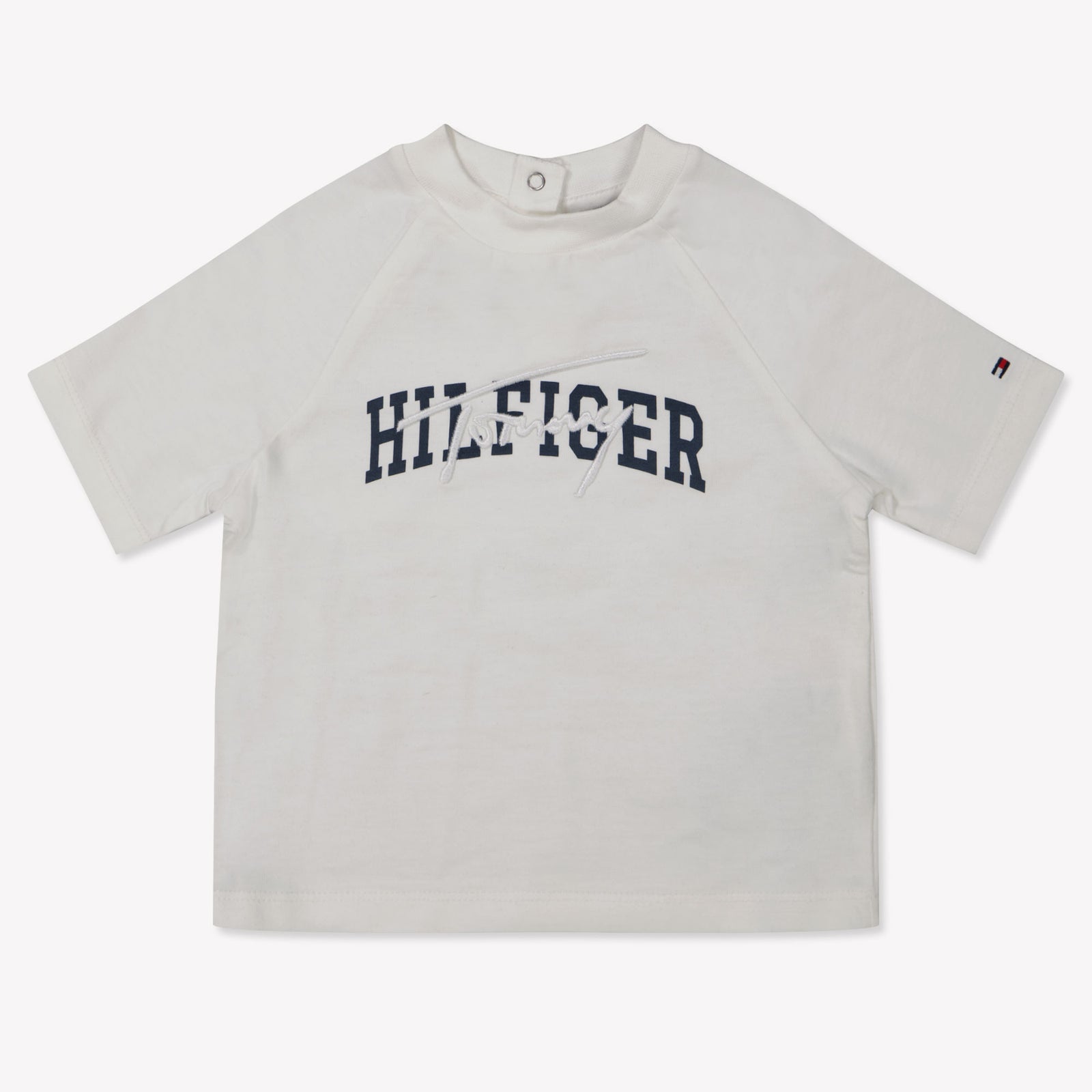 Tommy Hilfiger Baby Jongens T-Shirt In Wit