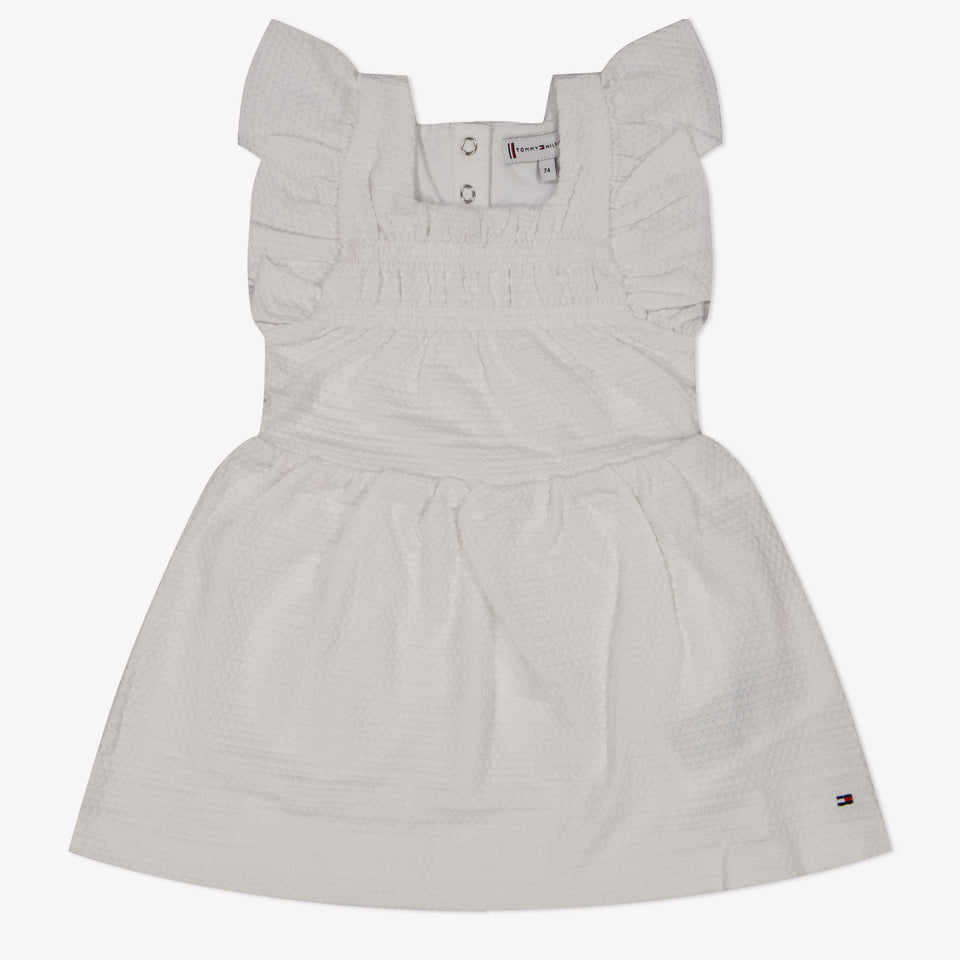 Tommy Hilfiger Baby Girls Dress  White