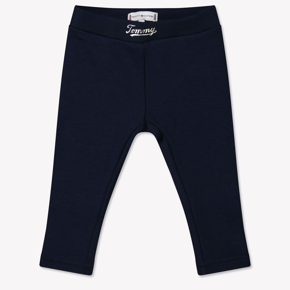 Tommy Hilfiger Baby Girls Legggs  Navy