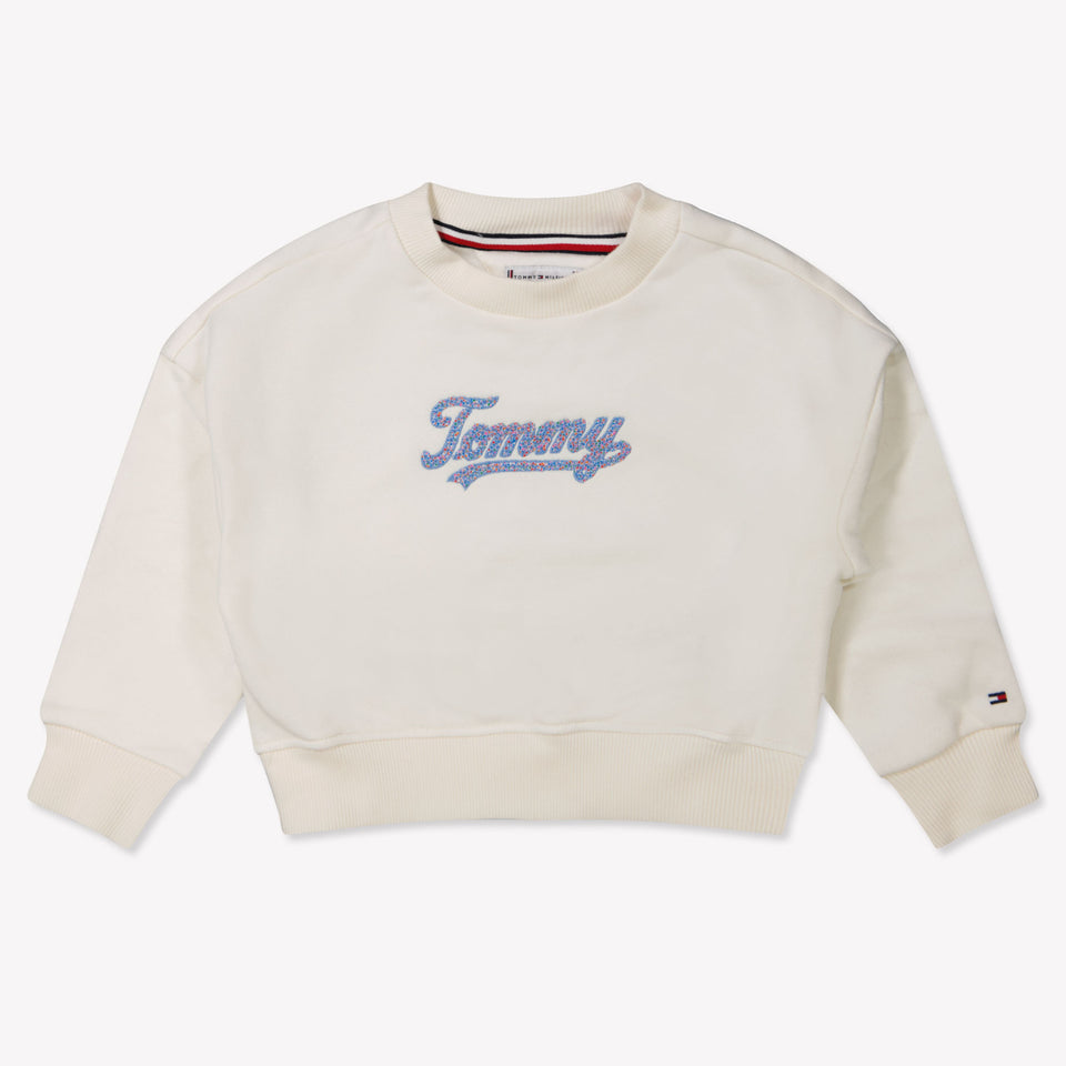 Tommy Hilfiger Baby Girls Sweater  Offwhite