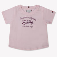 Tommy Hilfiger Baby Girls T-Shirt  Light Pink