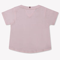 Tommy Hilfiger Baby Girls T-Shirt  Light Pink