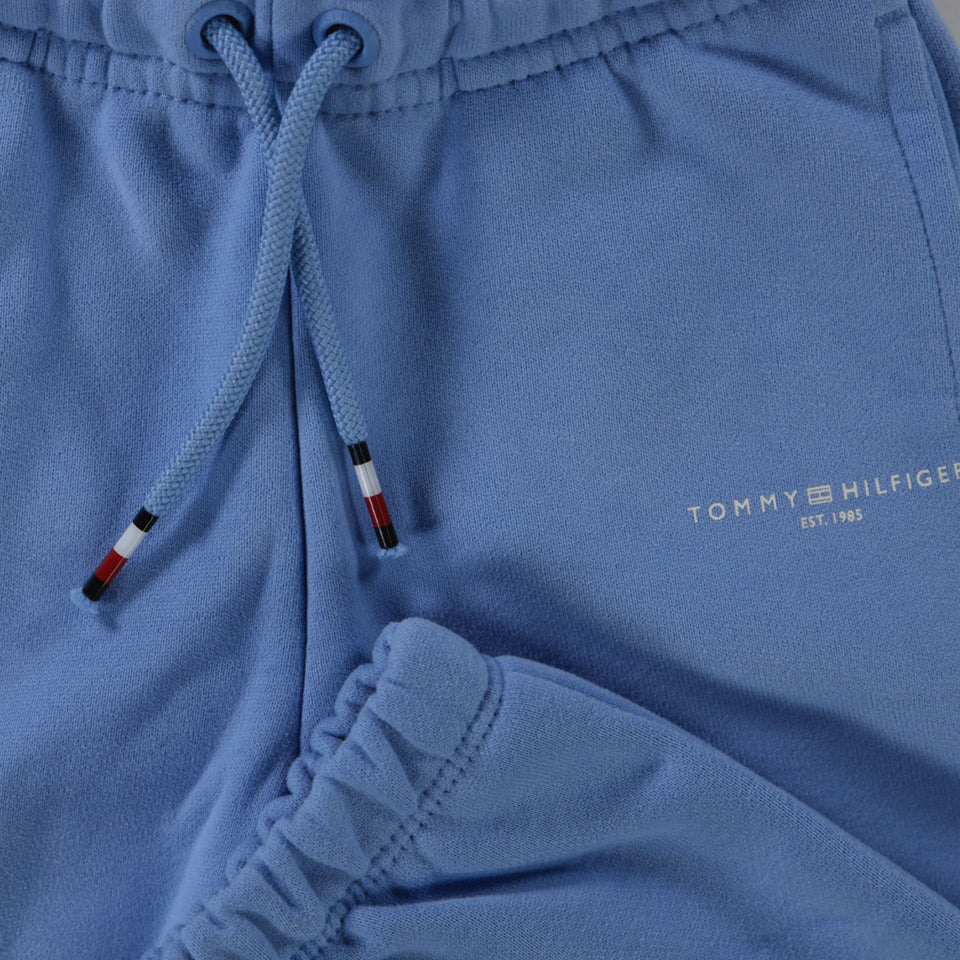 Tommy Hilfiger Baby Unisex Broek In Licht Blauw