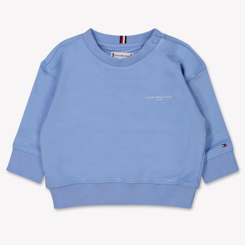 Tommy Hilfiger Baby Unisex Sweater  Light Blue