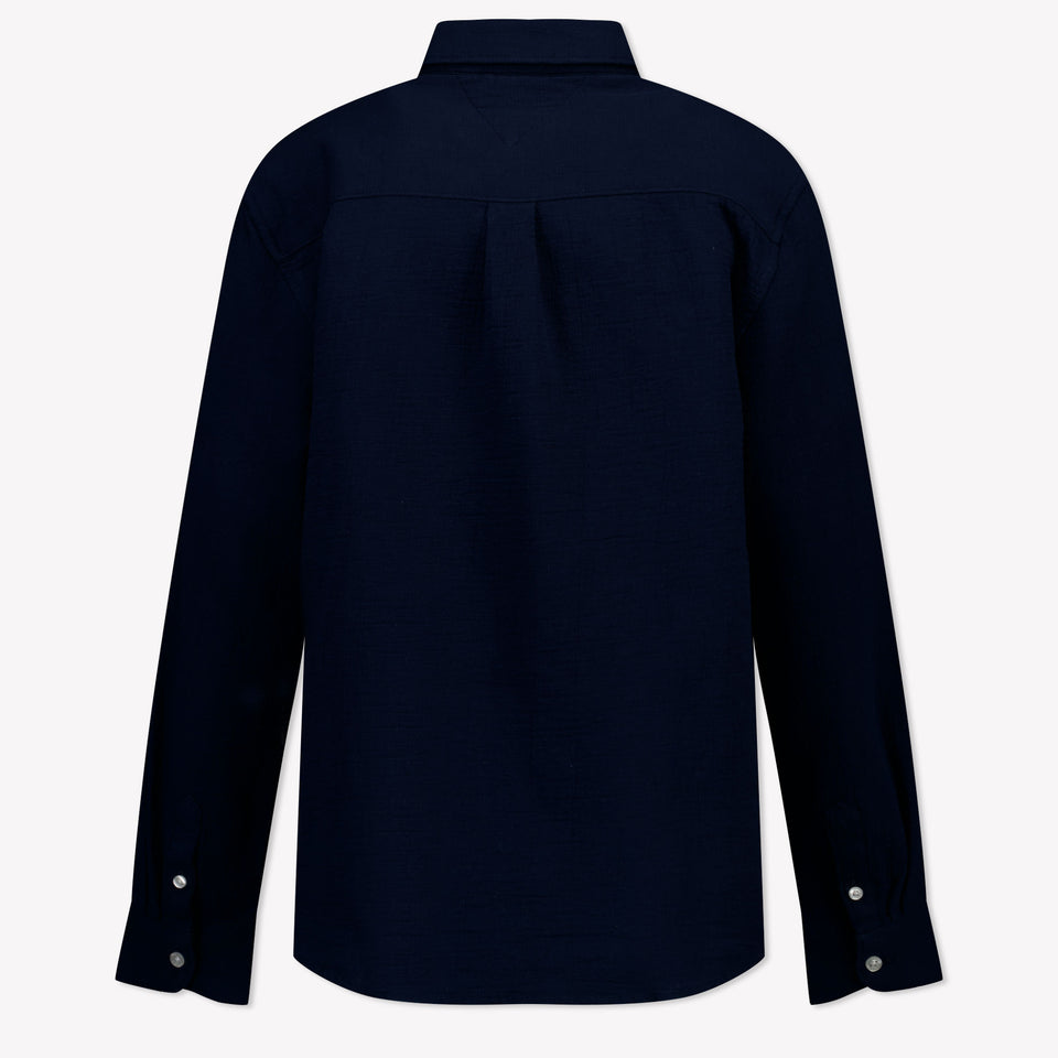 Tommy Hilfiger Kids Boys Blouse  Navy