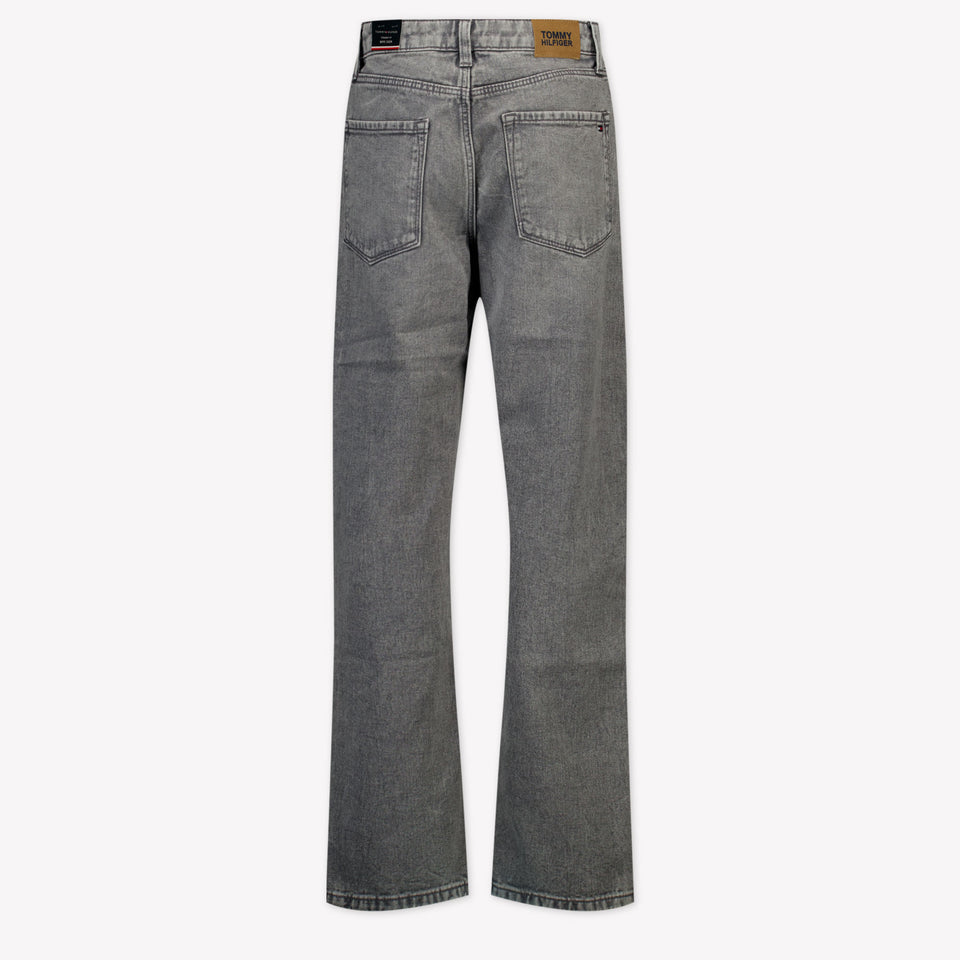 Tommy Hilfiger Kinder Jongens Jeans In Licht Grijs