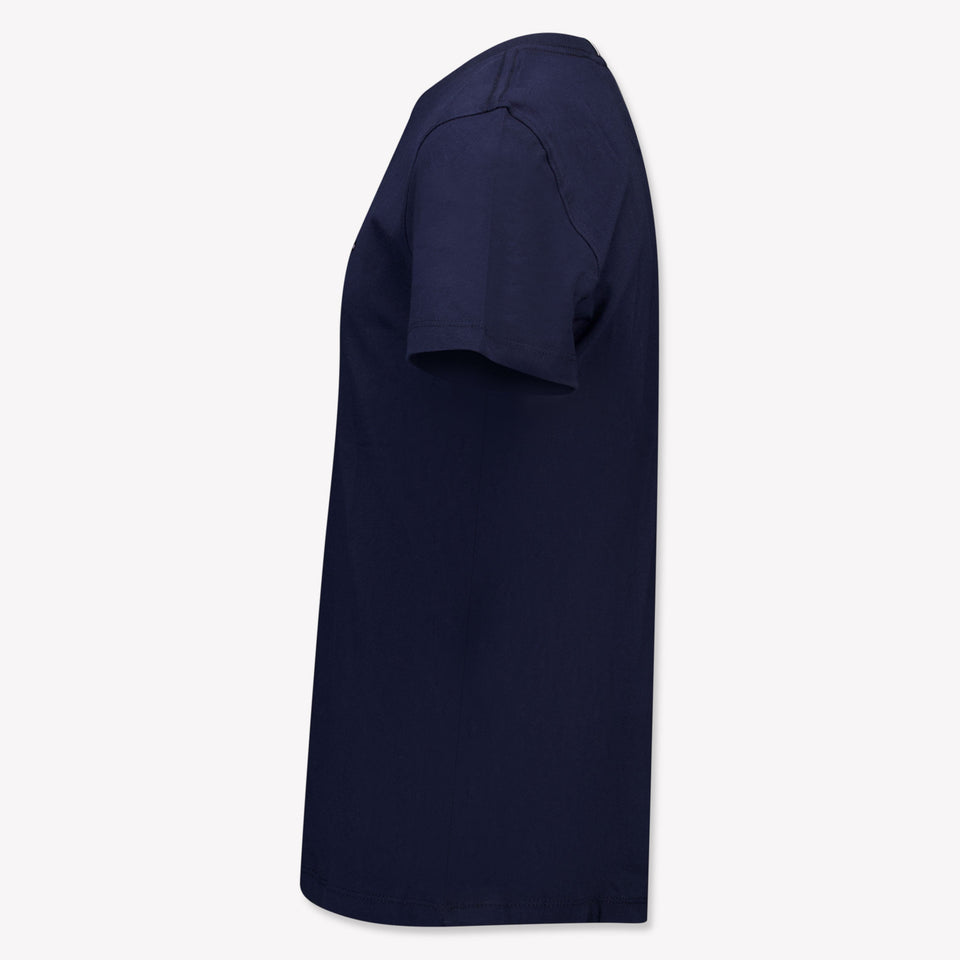 Tommy Hilfiger Kinder Jongens T-Shirt In Navy