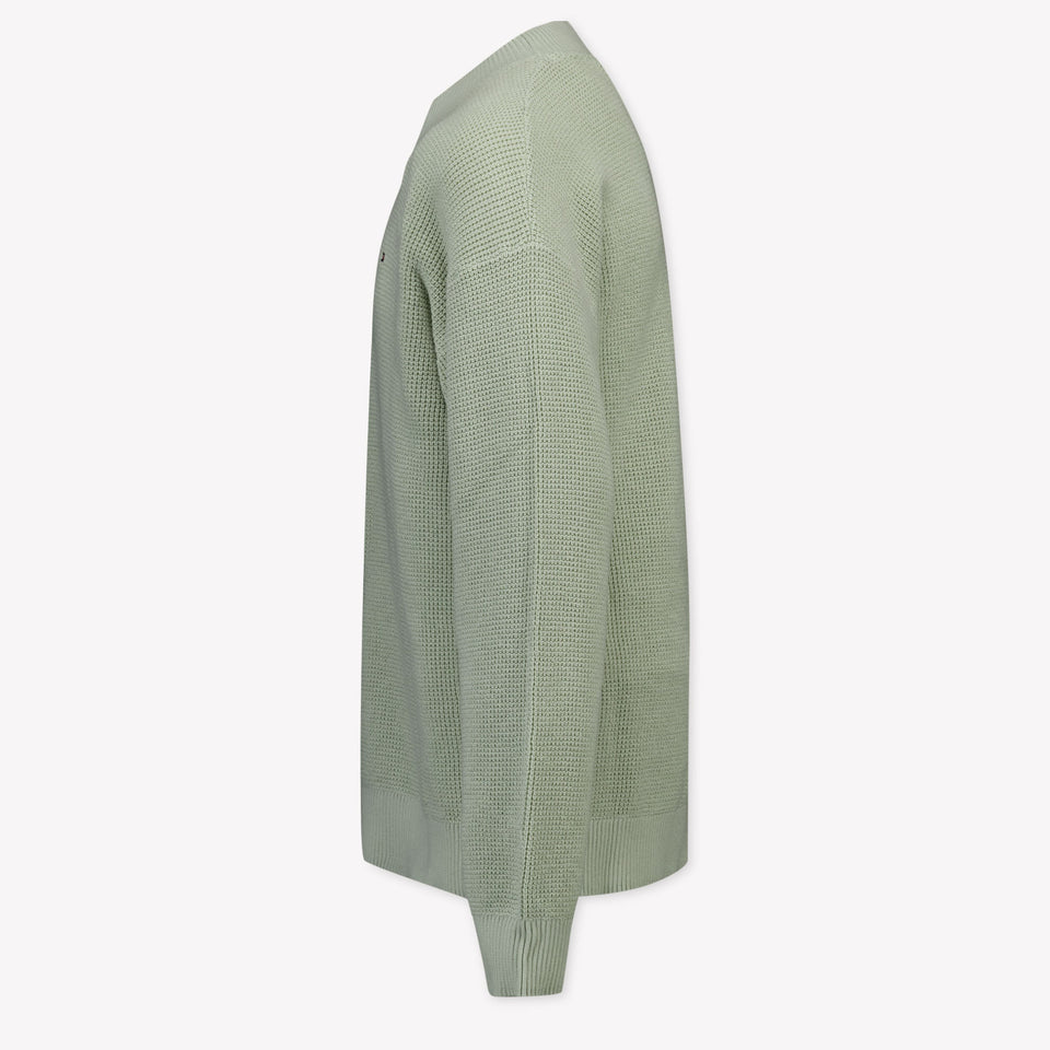 Tommy Hilfiger Kinder Jongens Trui In Licht Groen