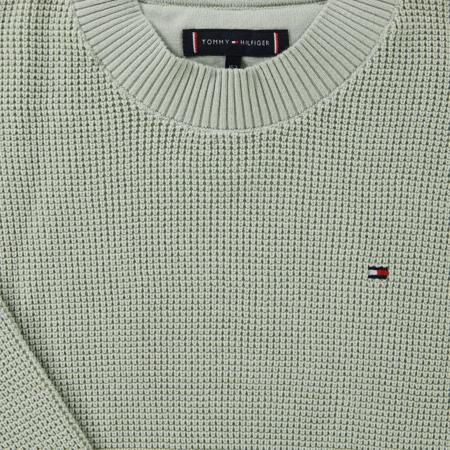 Tommy Hilfiger Kinder Jongens Trui In Licht Groen