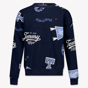 Tommy Hilfiger Kids Boys Sweater  Navy