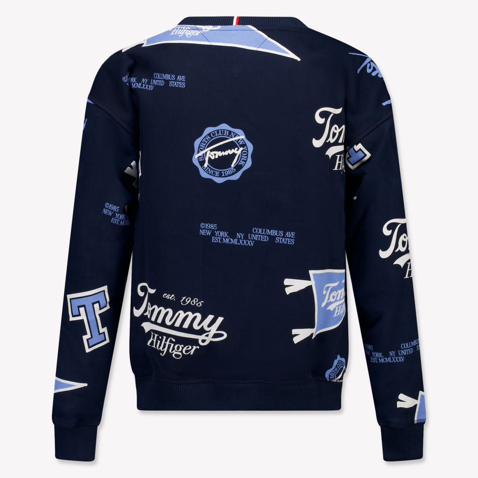 Tommy Hilfiger Kids Boys Sweater  Navy