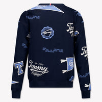 Tommy Hilfiger Kids Boys Sweater  Navy
