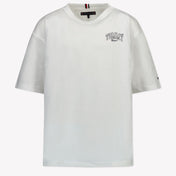 Tommy Hilfiger Kids Boys  T-Shirt White