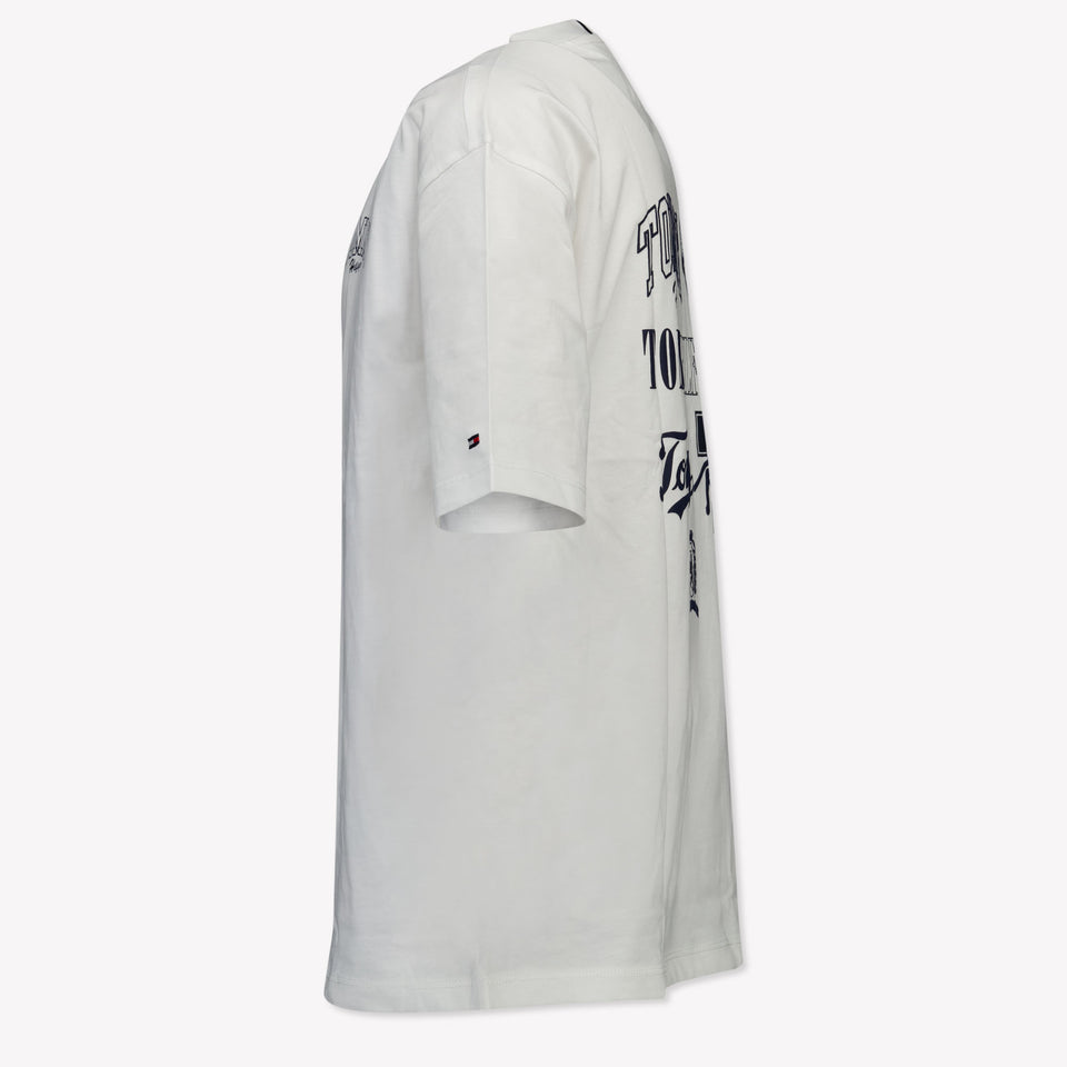Tommy Hilfiger Kids Boys  T-Shirt White