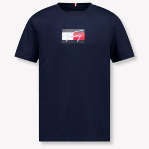 Tommy Hilfiger Kids Boys  T-Shirt Navy