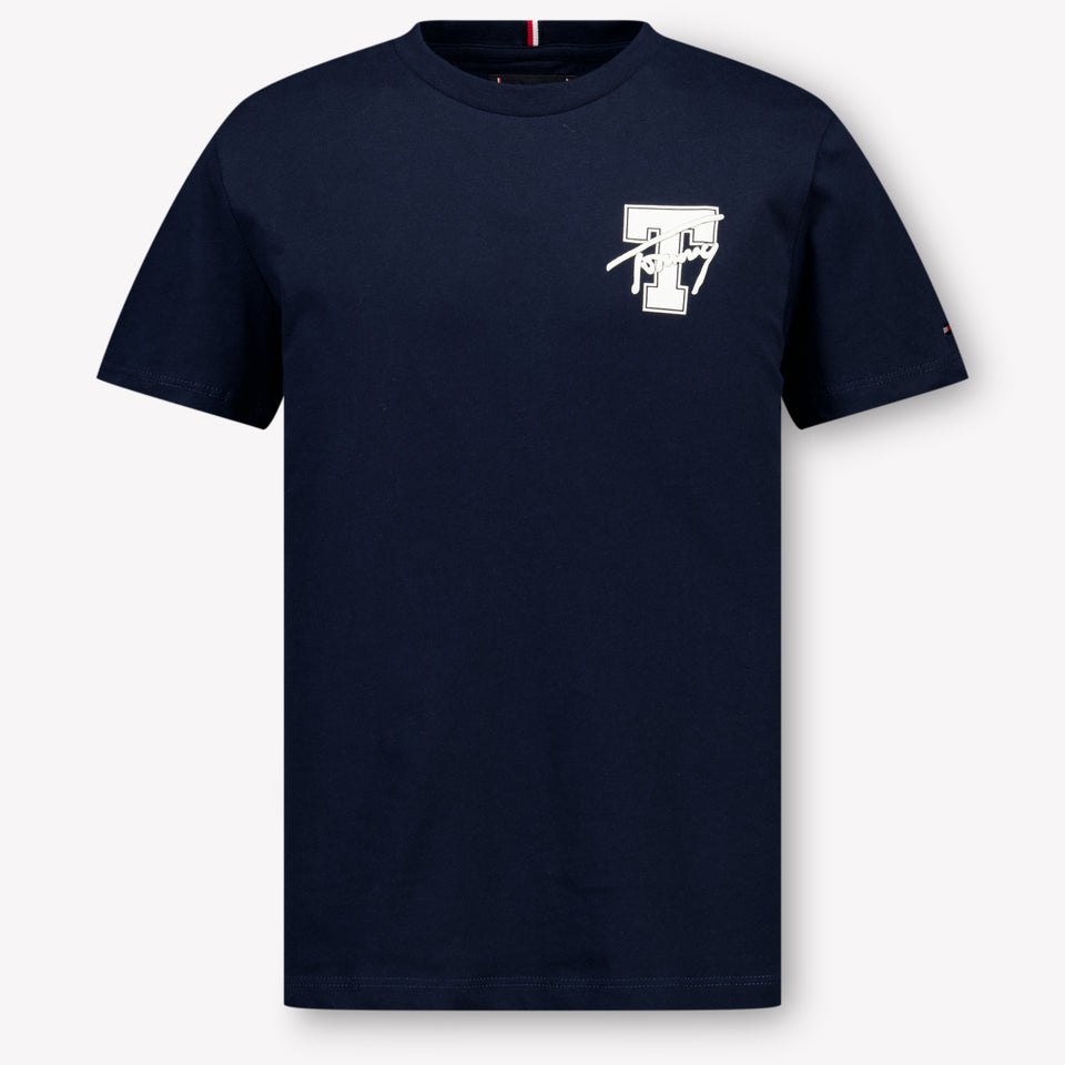 Tommy Hilfiger Kids Boys  T-Shirt Navy