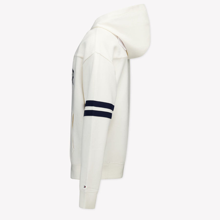 Tommy Hilfiger Kinder Jongens Trui In Off White