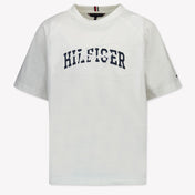 Tommy Hilfiger Kinder Jongens T-Shirt In Wit