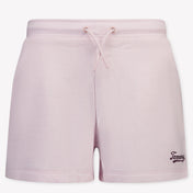 Tommy Hilfiger Kinder Meisjes Shorts In Licht Roze