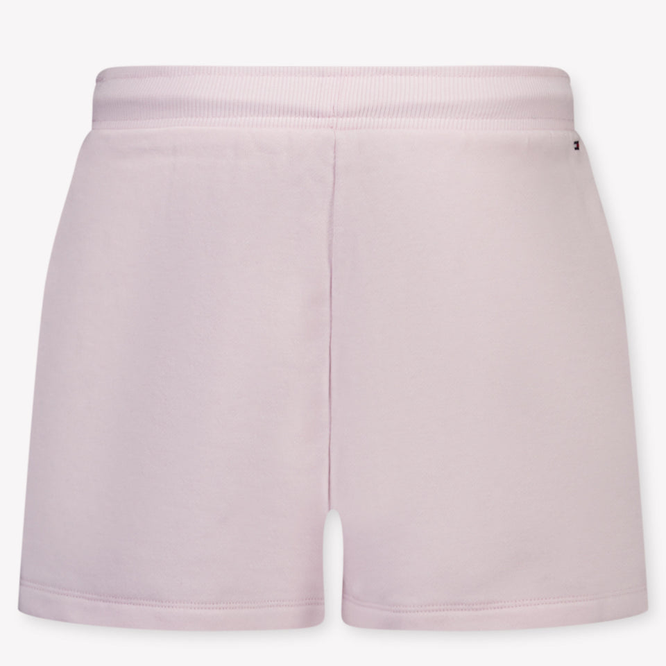 Tommy Hilfiger Kinder Meisjes Shorts In Licht Roze