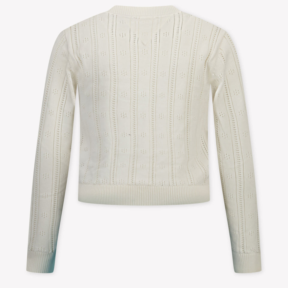 Tommy Hilfiger Kinder Meisjes Vest In Creme