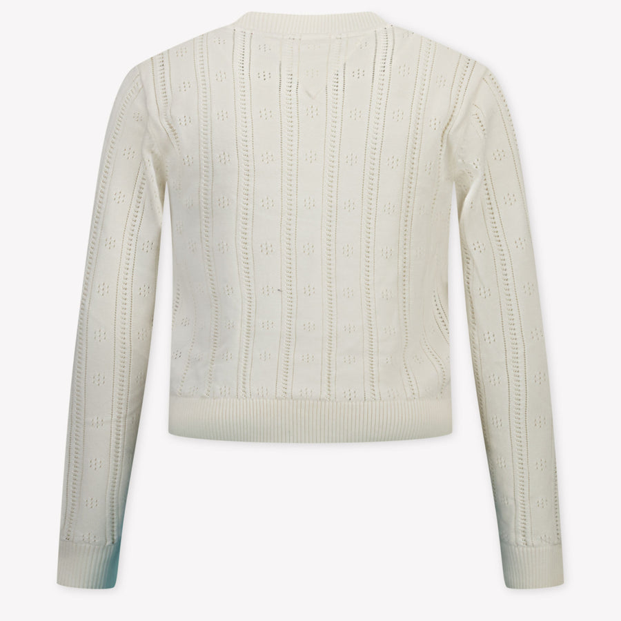 Tommy Hilfiger Kinder Meisjes Vest In Creme