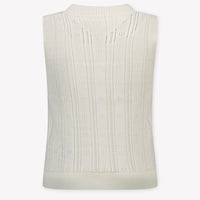 Tommy Hilfiger Kinder Meisjes Vest In Creme