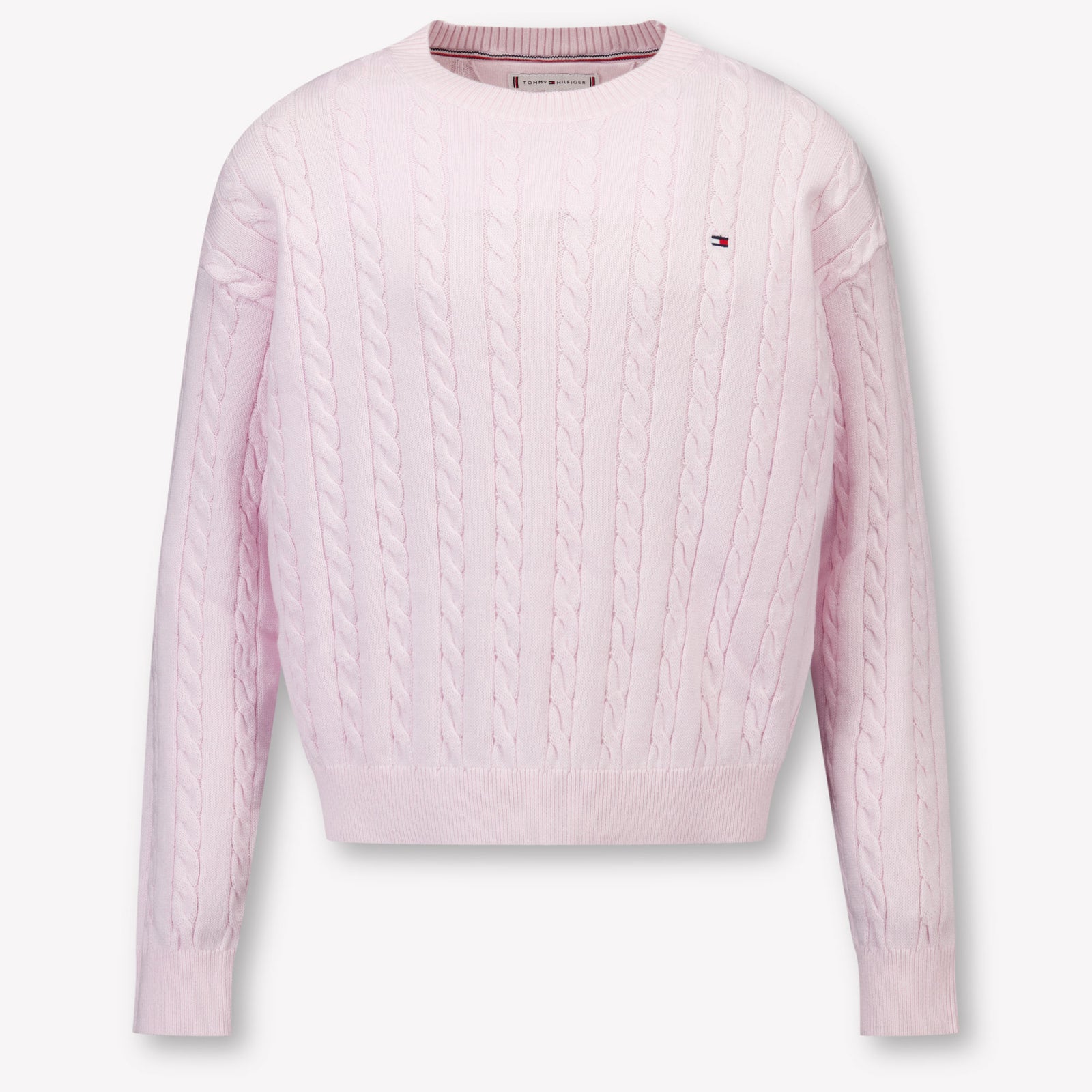 Tommy Hilfiger Kids Girls Sweater Light Pink