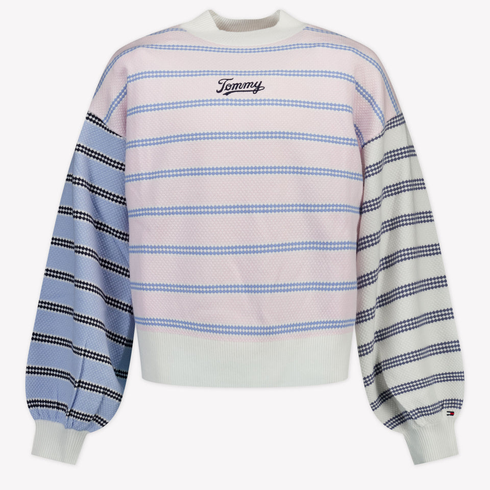 Tommy Hilfiger Kinder Meisjes Trui In Licht Roze