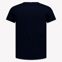 Tommy Hilfiger Kinder Meisjes T-Shirt In Navy