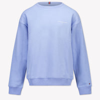Tommy Hilfiger Kids Unisex Sweater  Light Blue