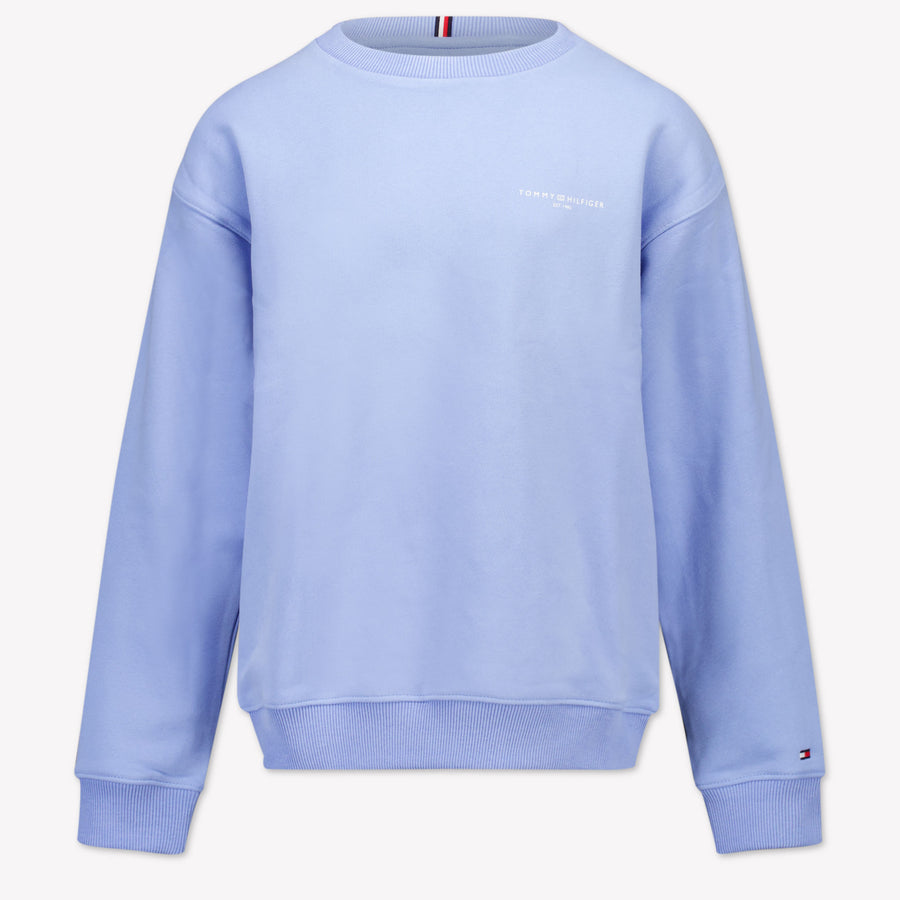 Tommy Hilfiger Kids Unisex Sweater  Light Blue