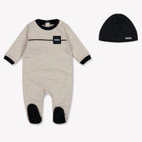 Boss Baby Boys Playsuit  Light Beige