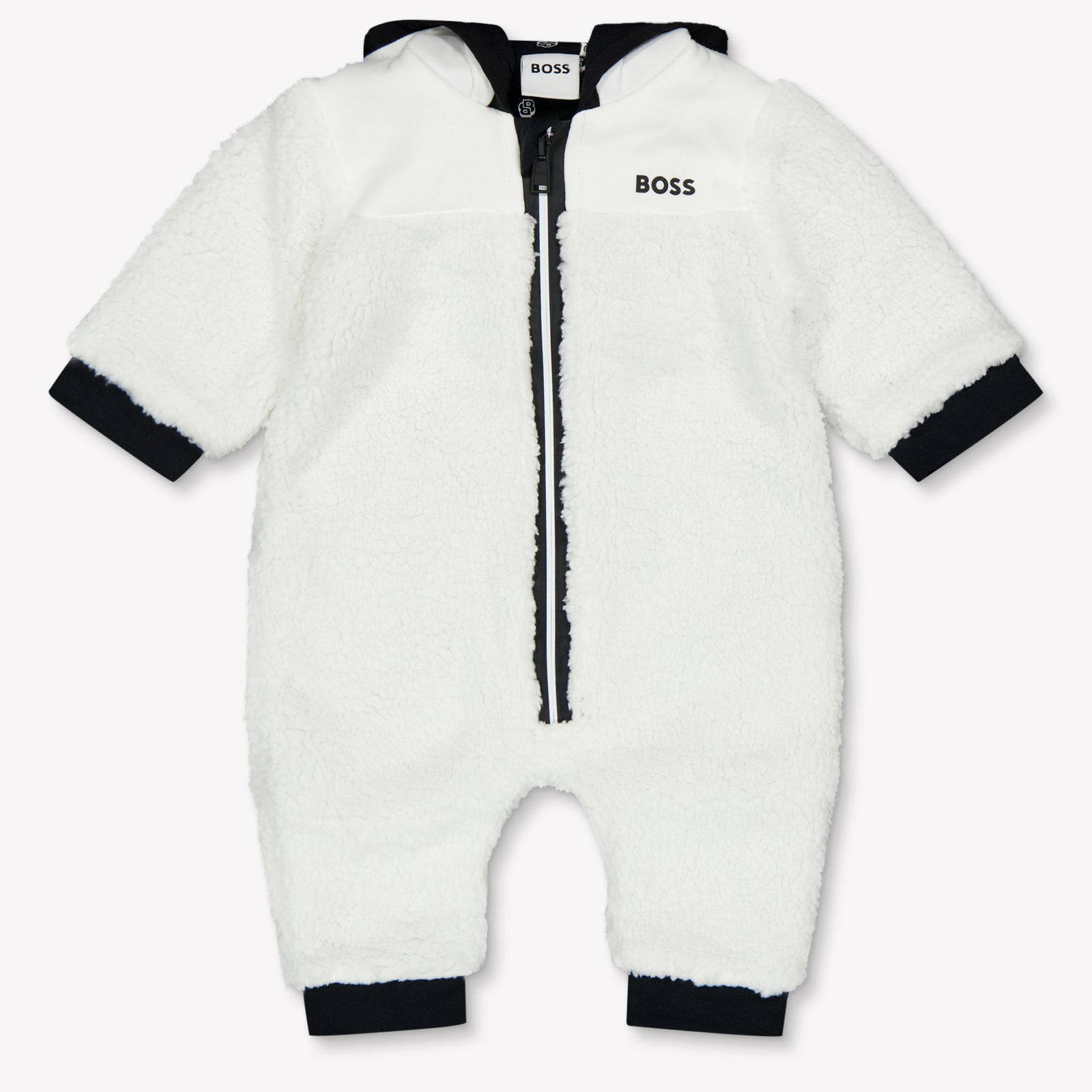 Boss Baby Boys Playsuit  White