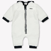Boss Baby Boys Playsuit  White