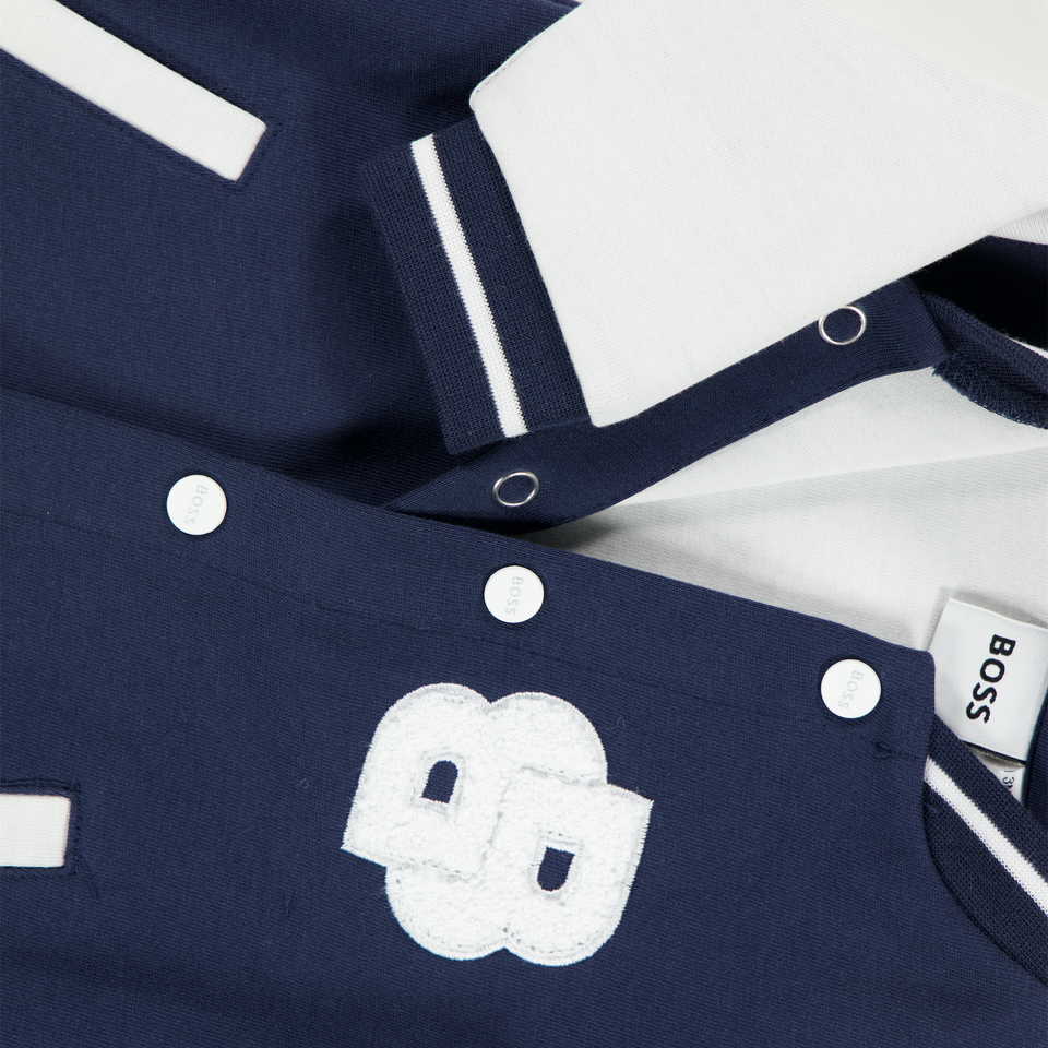 Boss Baby Jongens Boxpakje In Navy