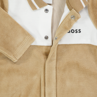 Boss Baby Boys Playsuit  Camel