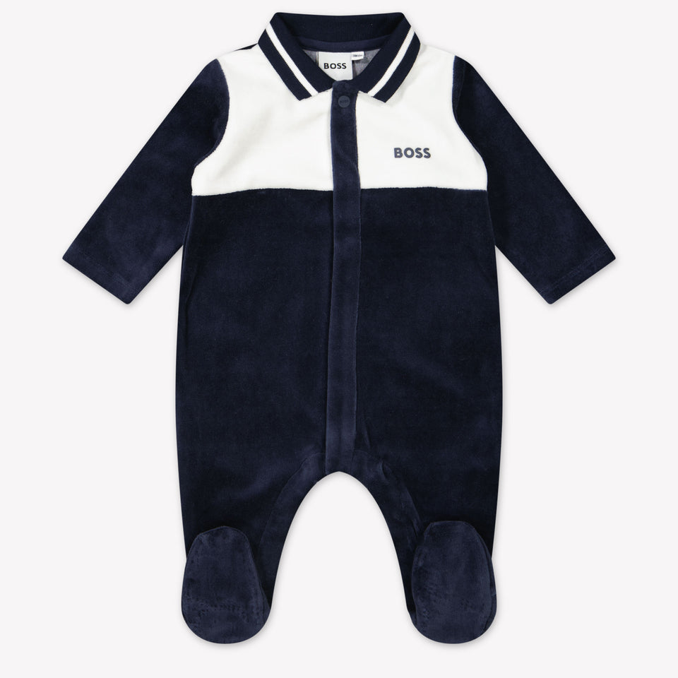 Boss Baby Boys Playsuit  Navy