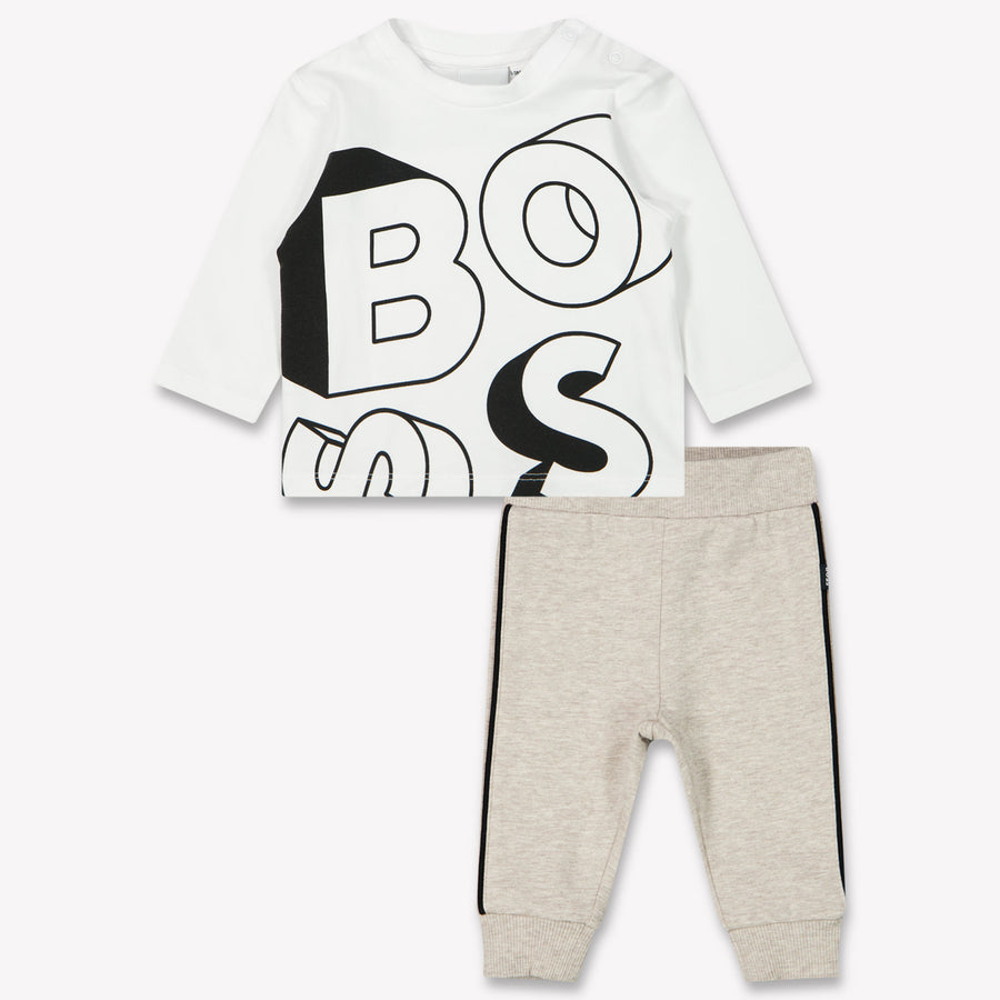 Boss Baby Boys Tracksuit  Light Beige