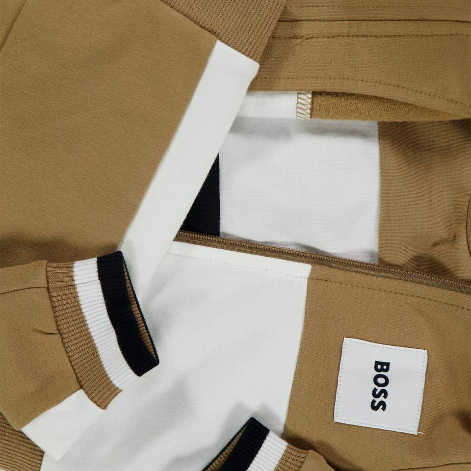 Boss Baby Jongens Joggingpak In Camel