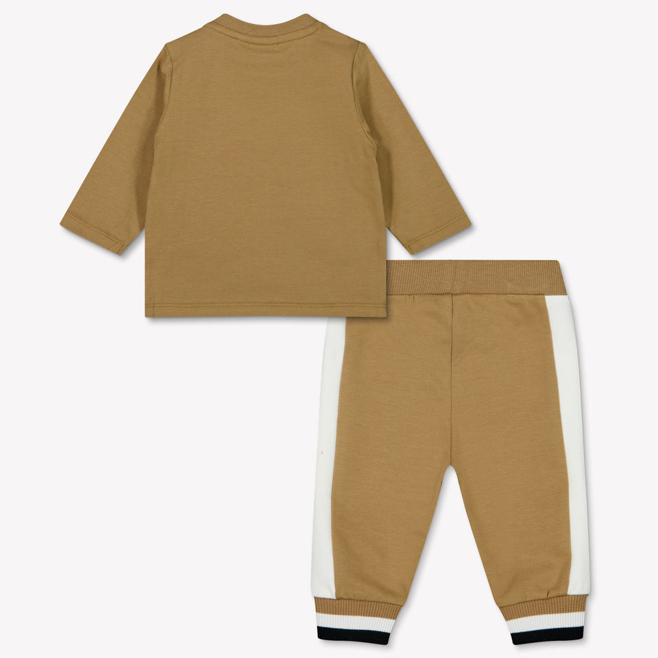 Boss Baby Jongens Joggingpak In Camel